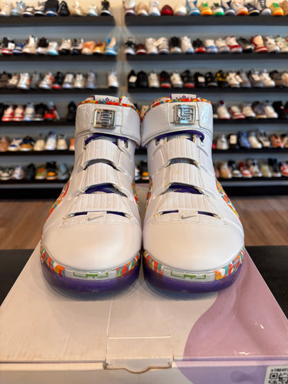 Nike Lebron 4 Fruity Pebble 2024 Size 10.5 Pre-Owned