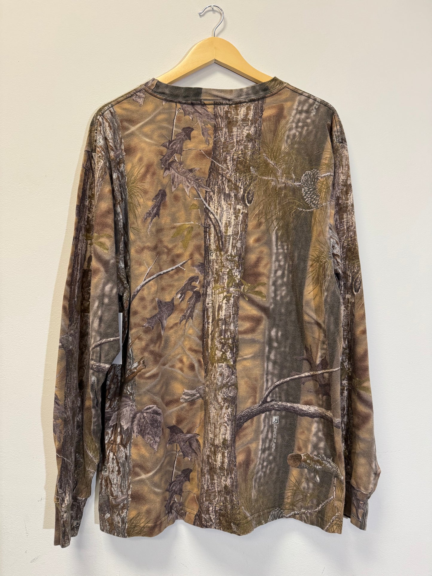 Diamondback Camo Long Sleeve Tan Size XL Vintage
