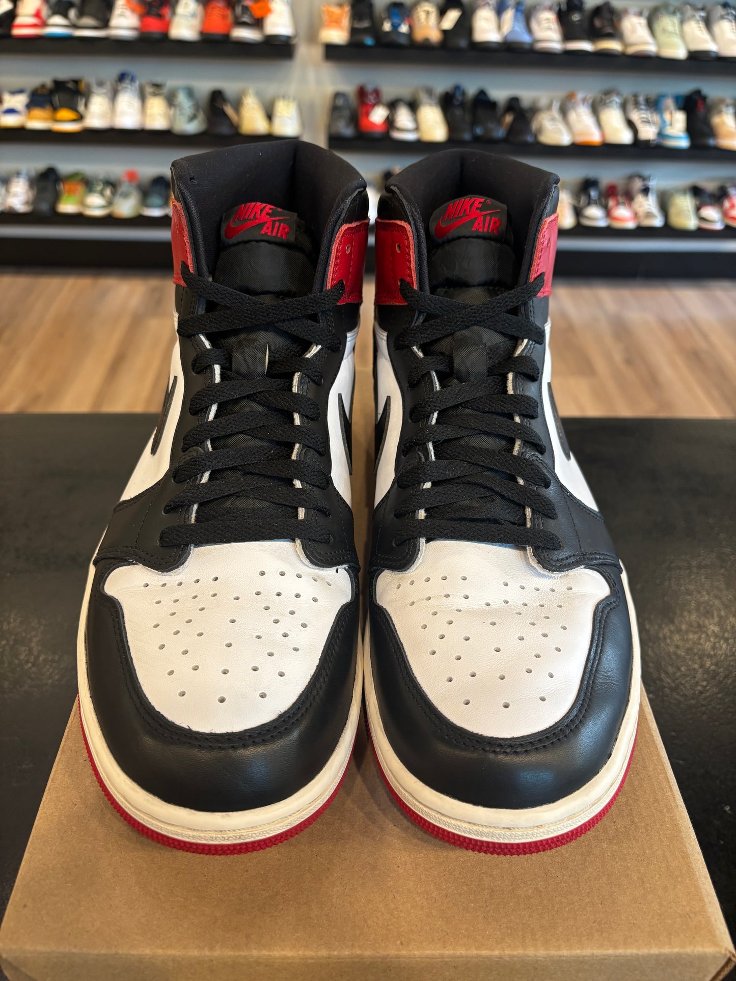 Jordan 1 Reimagined Black Toe Size 11.5 Pre-Owned (No Box)
