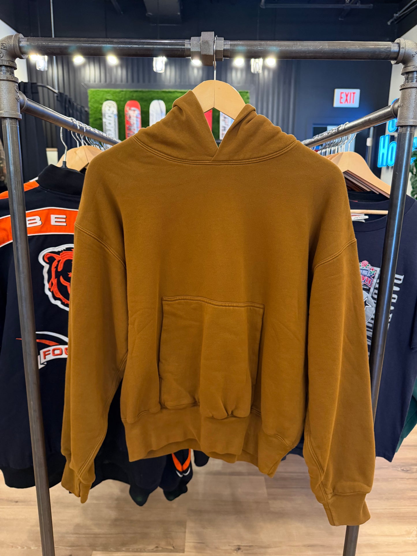 Yeezy Gap Hoodie Brown Size Medium Brand New