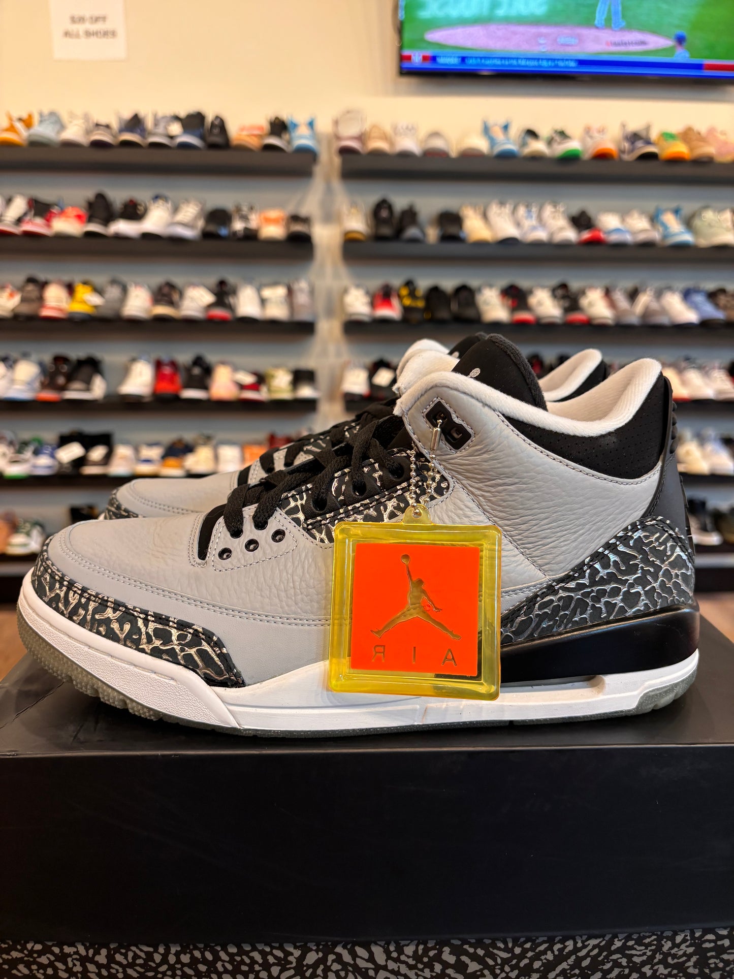 Jordan 3 Wolf Grey Size 10 Brand New