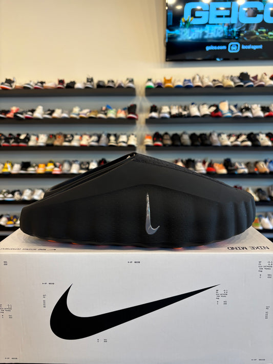 Nike Mind Slide 001 Black Chrome Size 14 Pre-Owned