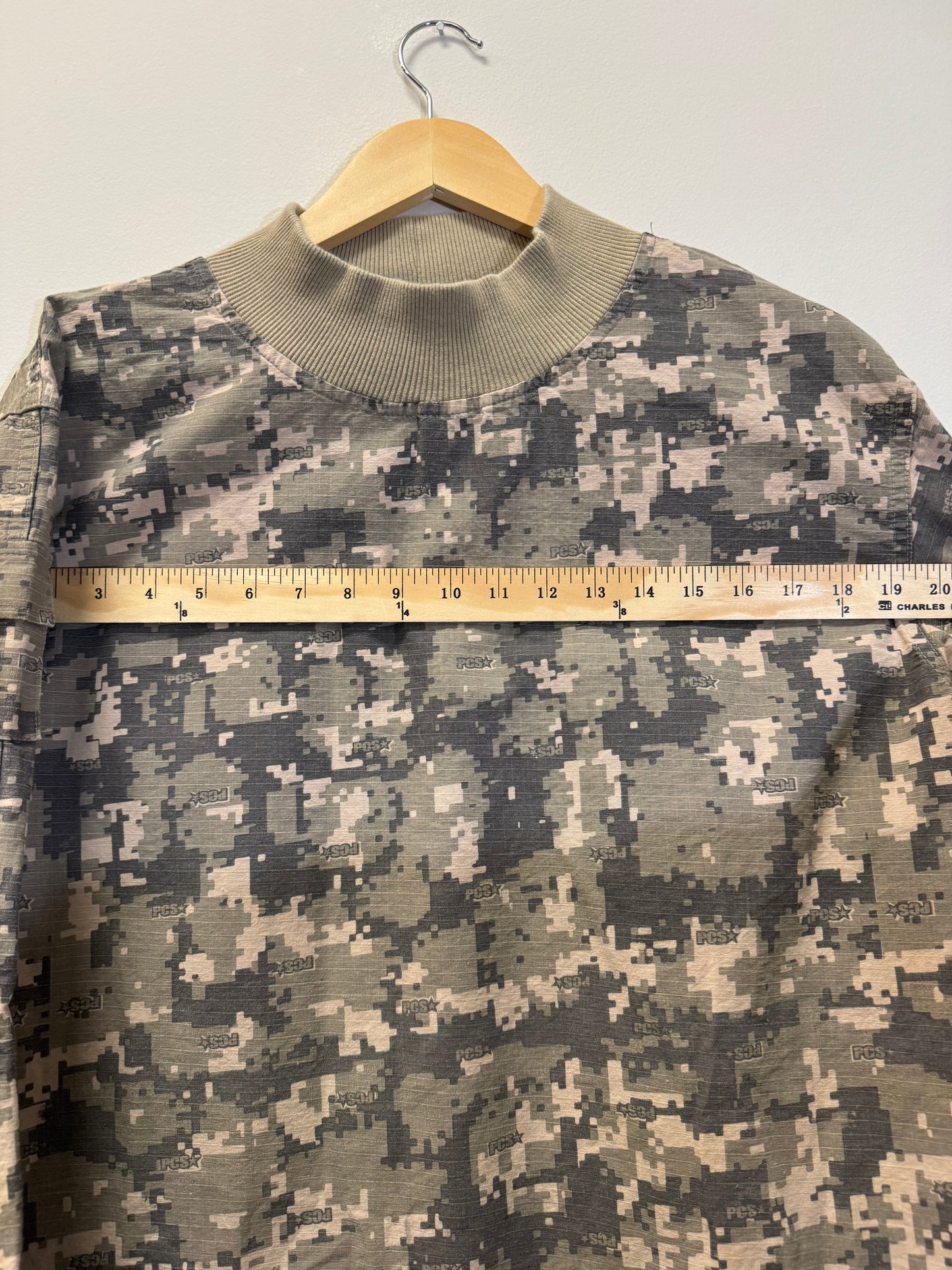 Camo Combat Digital Camo Long Sleeve Size Medium Vintage