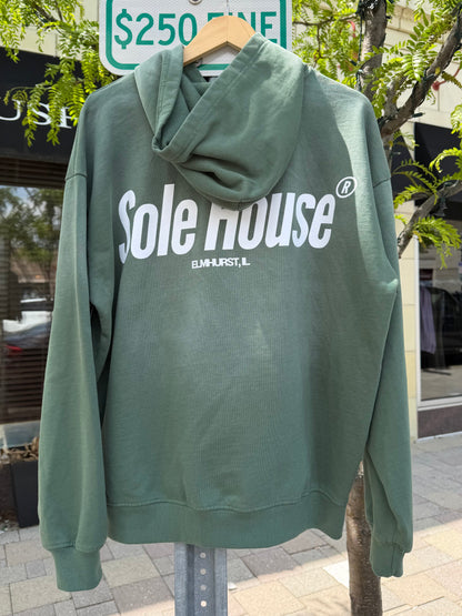Sole House Faded Matcha Hoodie Size Large Brand New