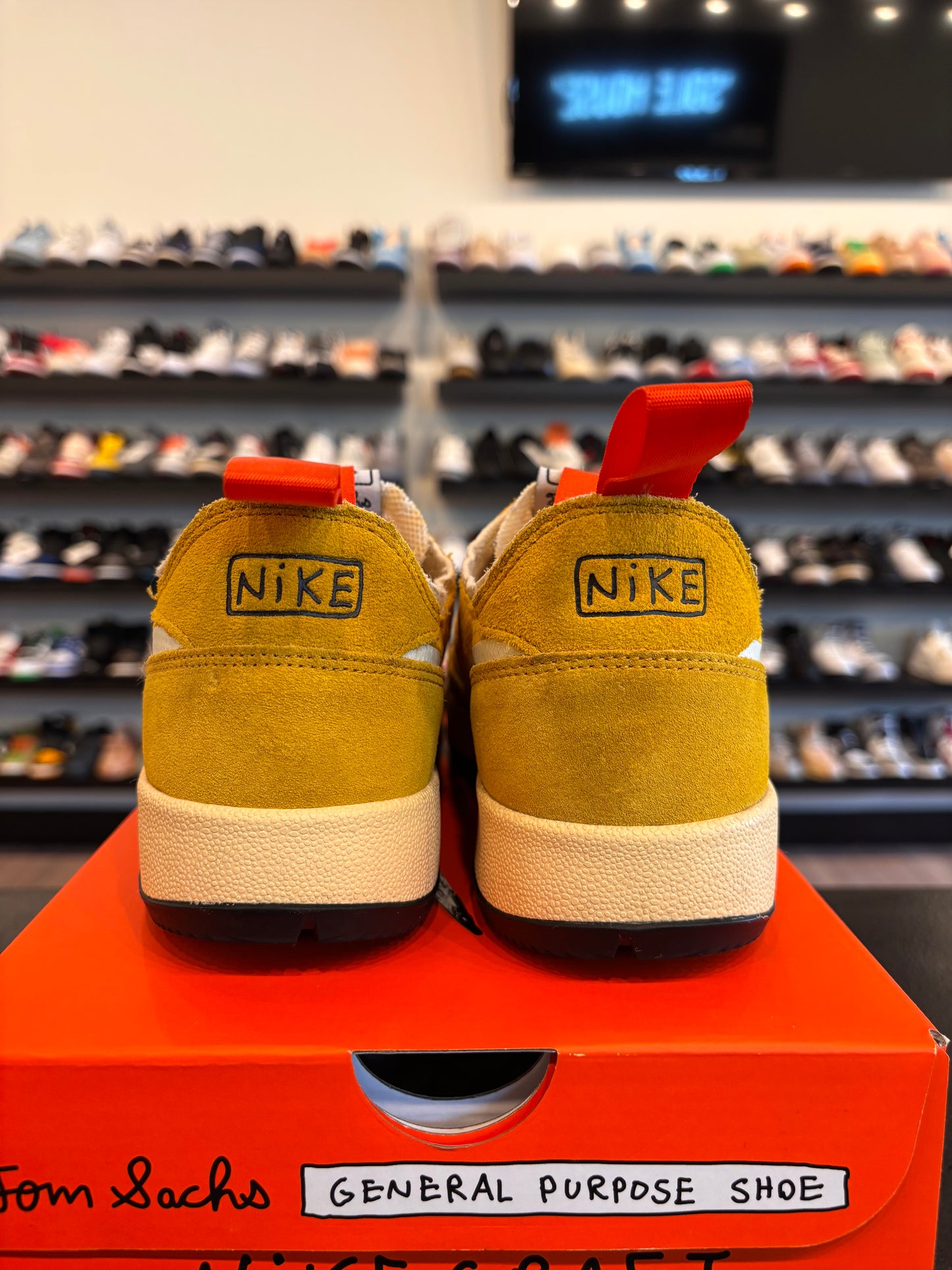 Nike Tom Sachs General Purpose Yellow Size 7.5 (9W) Pre-Owned