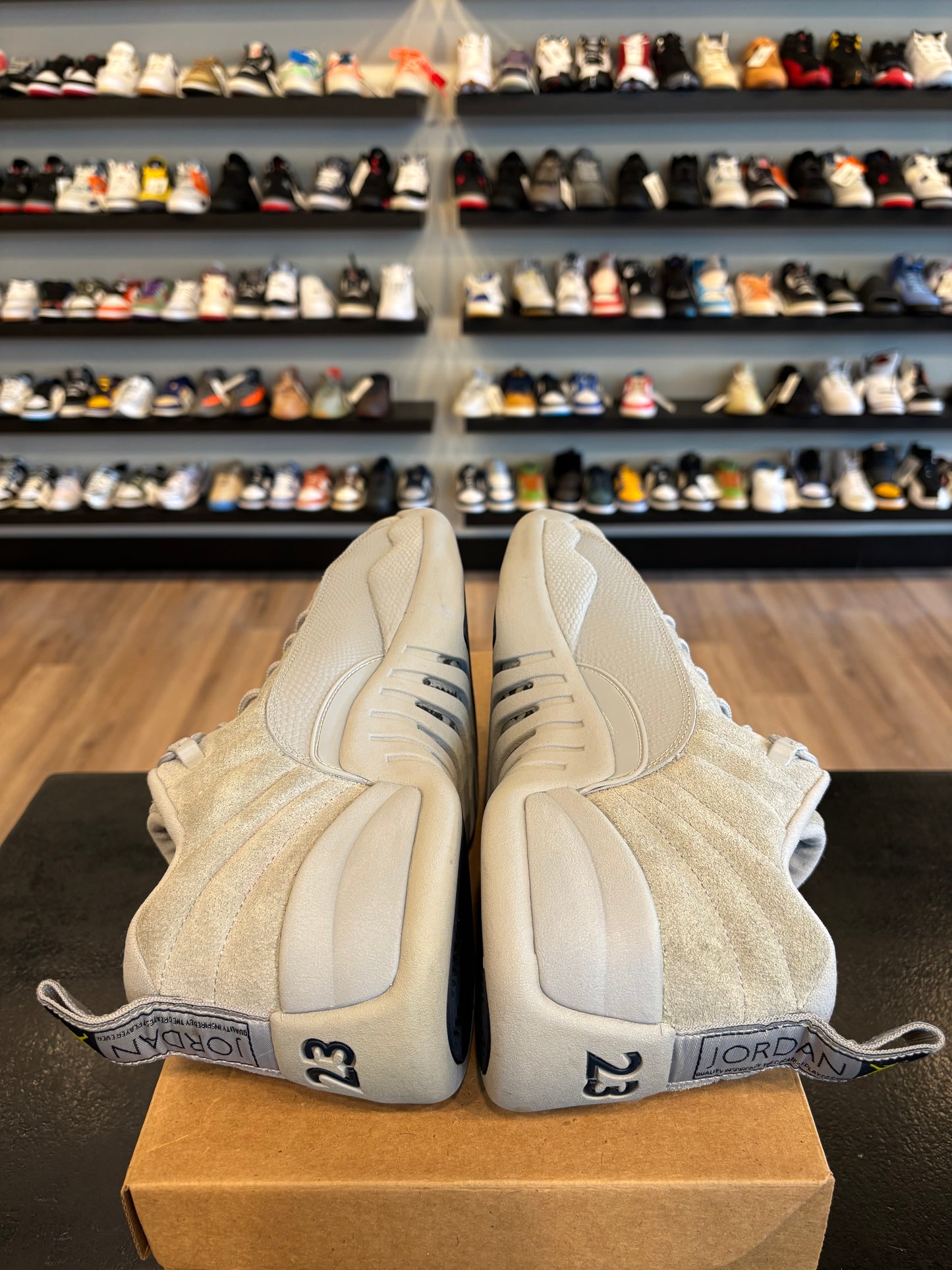 Jordan 12 Low Wolf Grey Size 12 Pre-Owned (No Box)