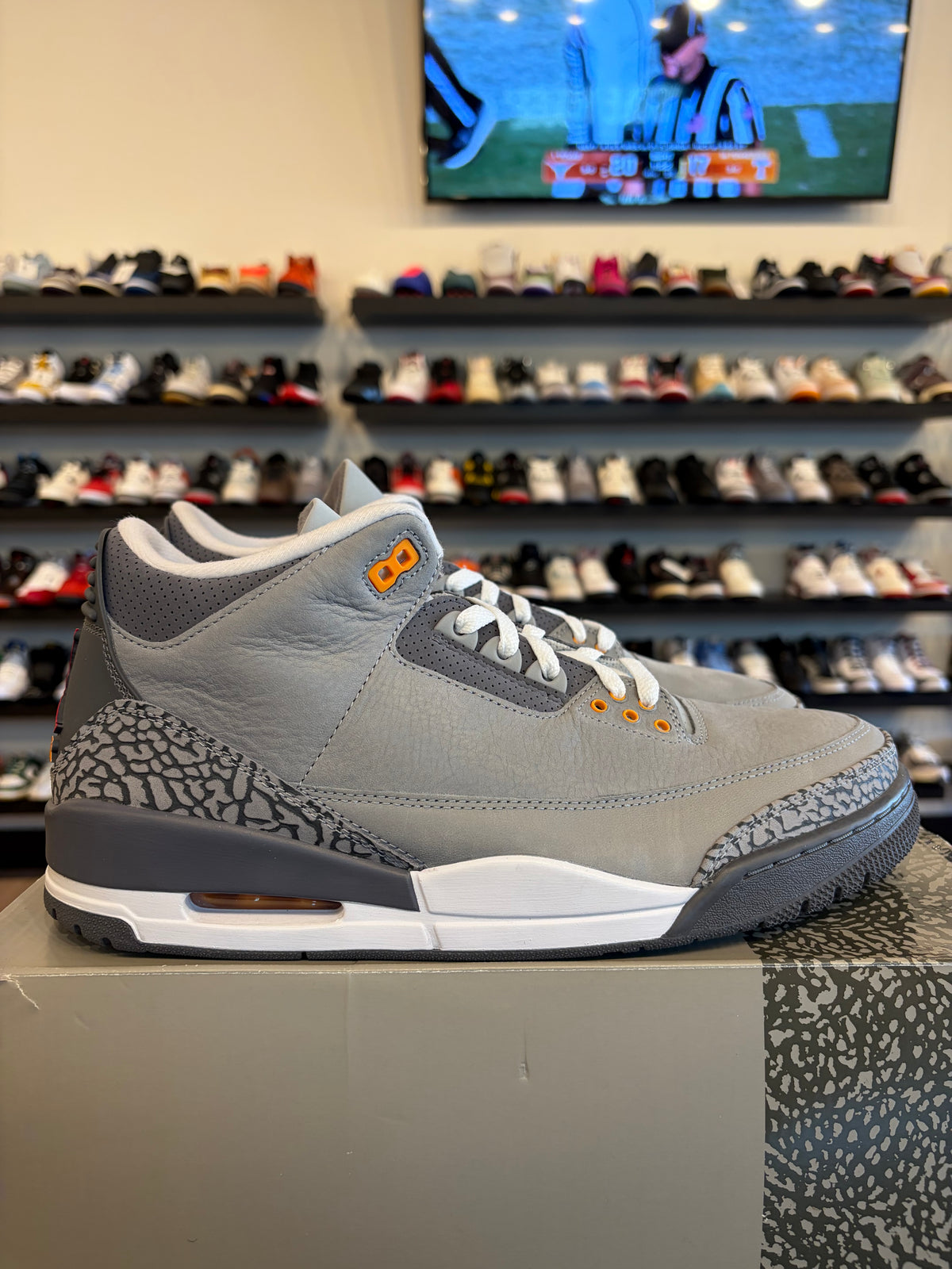 Jordan 3 Cool Grey 2021 Size 12 Brand New