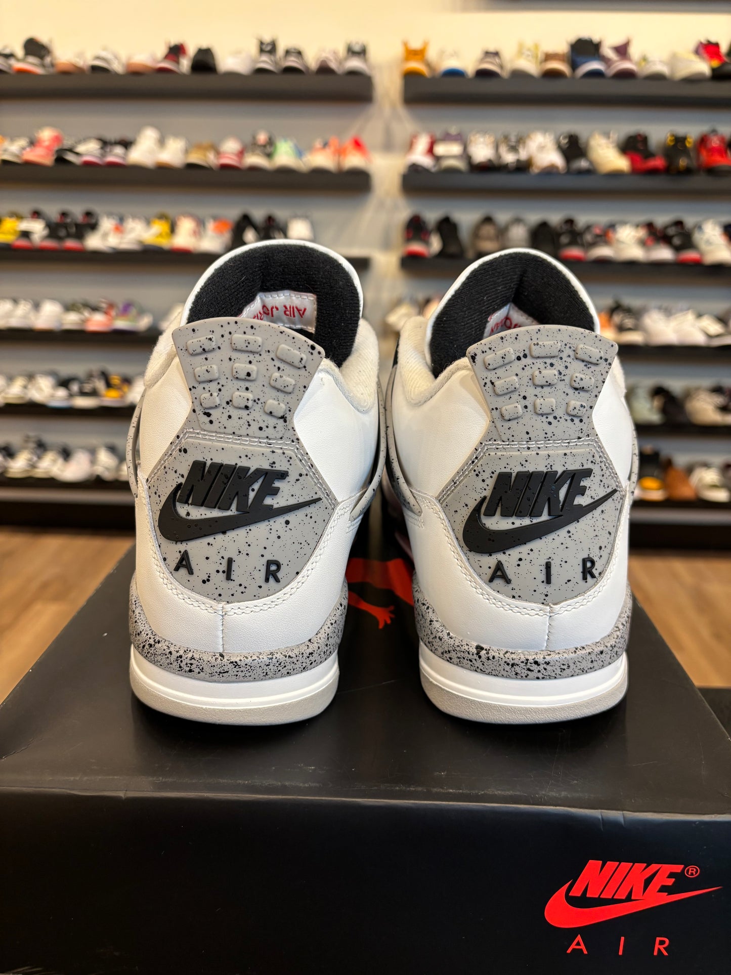 Jordan 4 White Cement 2025 Size 9.5 Pre-Owned