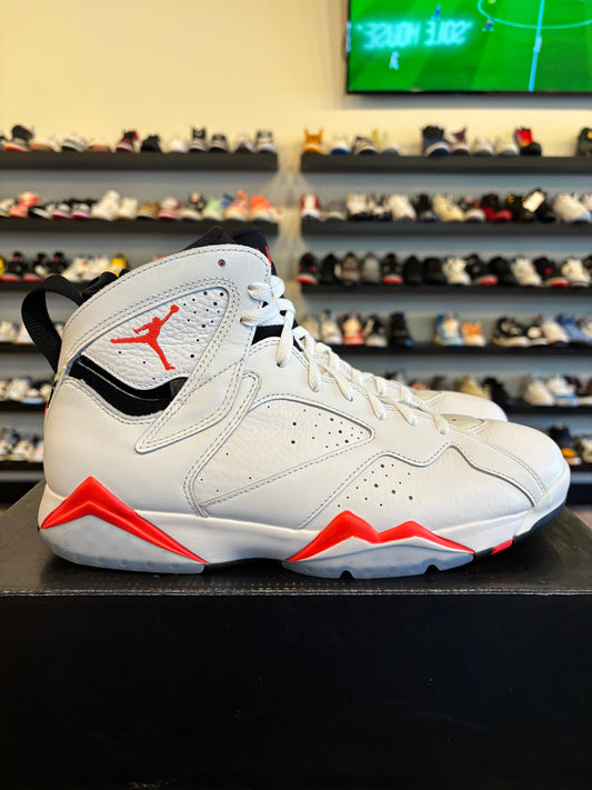 Jordan 7 White Infrared Size 10 Pre-Owned