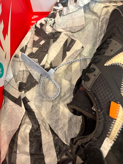 Nike Off-White Air Max 90 Black Size 7 Pre-Owned