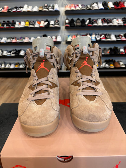 Jordan 6 Travis Scott British Khaki Size 9 Pre-Owned