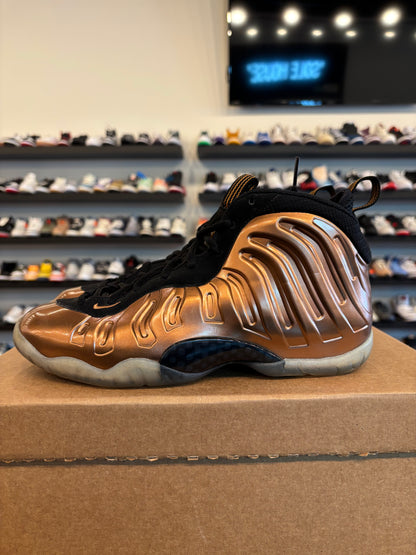 Nike Foamposite Copper 2017 Size 6.5Y (8W) Pre-Owned (No Box)