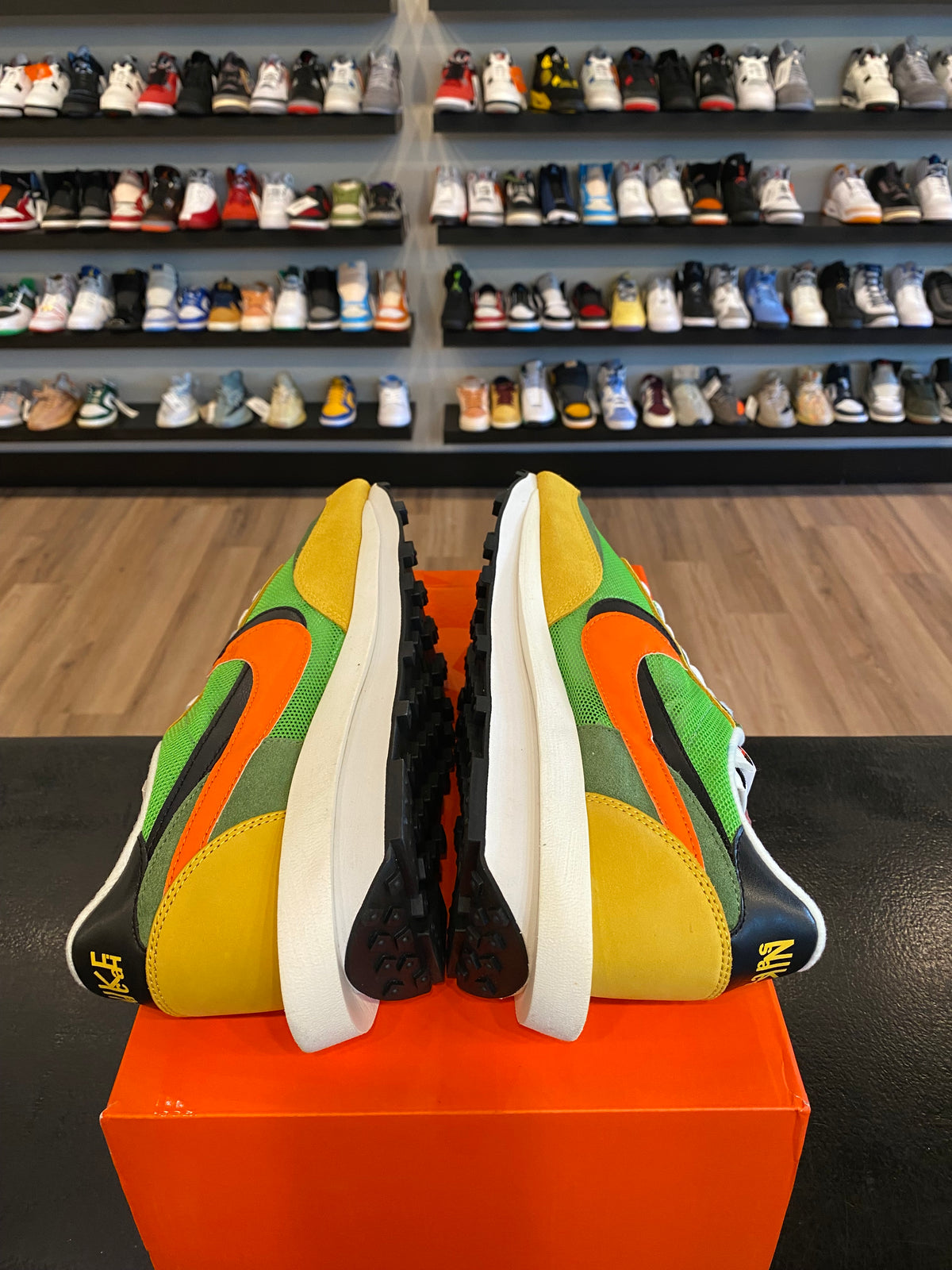 Nike Sacai Waffle LD Green Gusto Size 12 Brand New