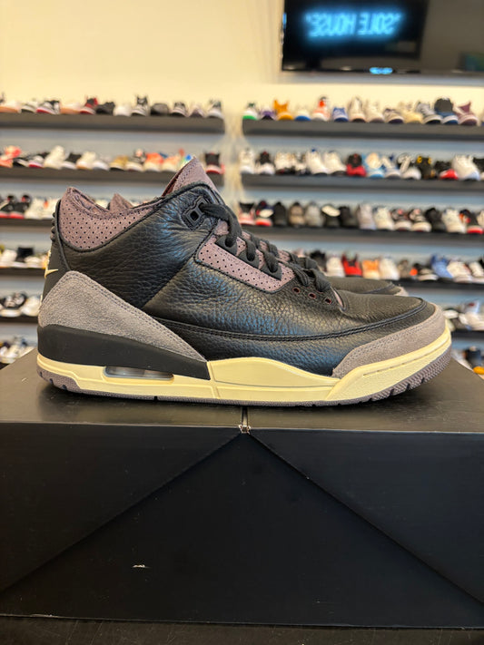 Jordan 3 A Ma Maniere Black Size 10.5 (12W) Pre-Owned