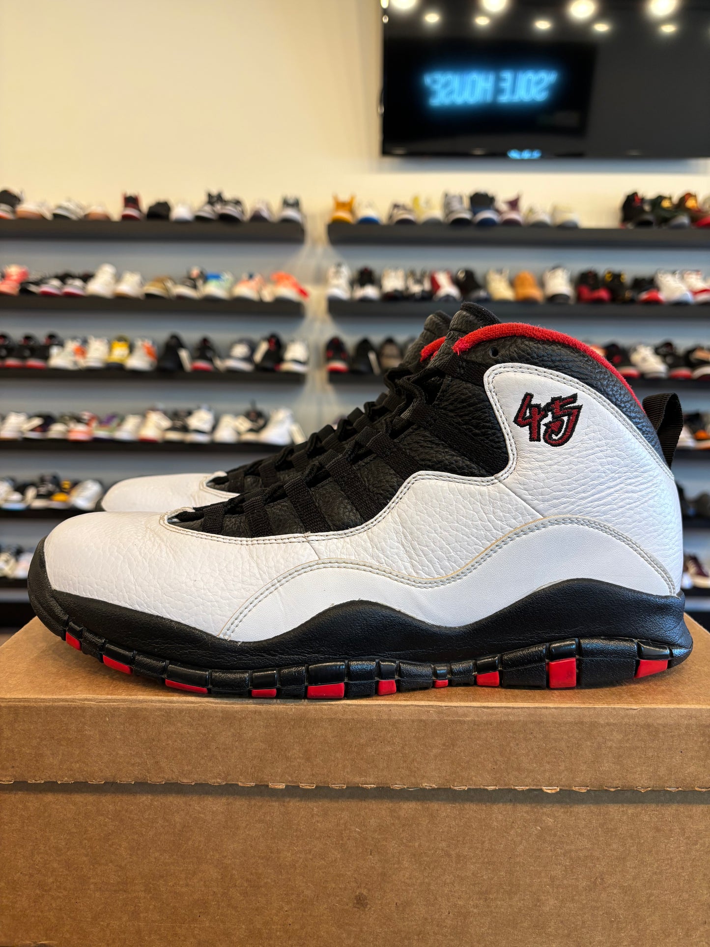 Jordan 10 Double Nickel Size 12 Pre-Owned (No Box)