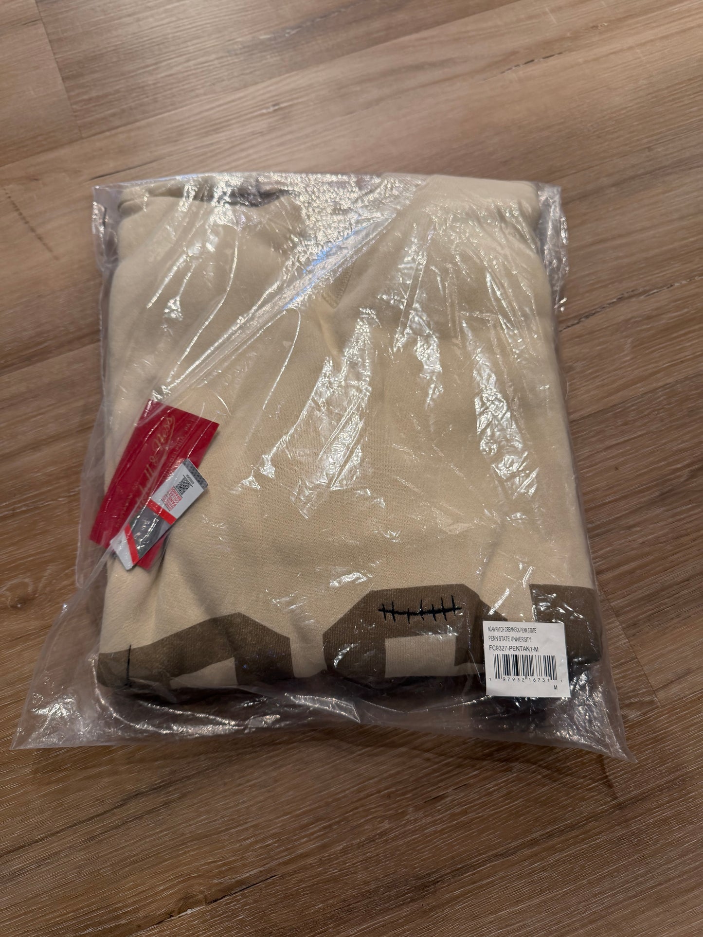 Penn State Travis Scott Crewneck Tan Size Medium Brand New
