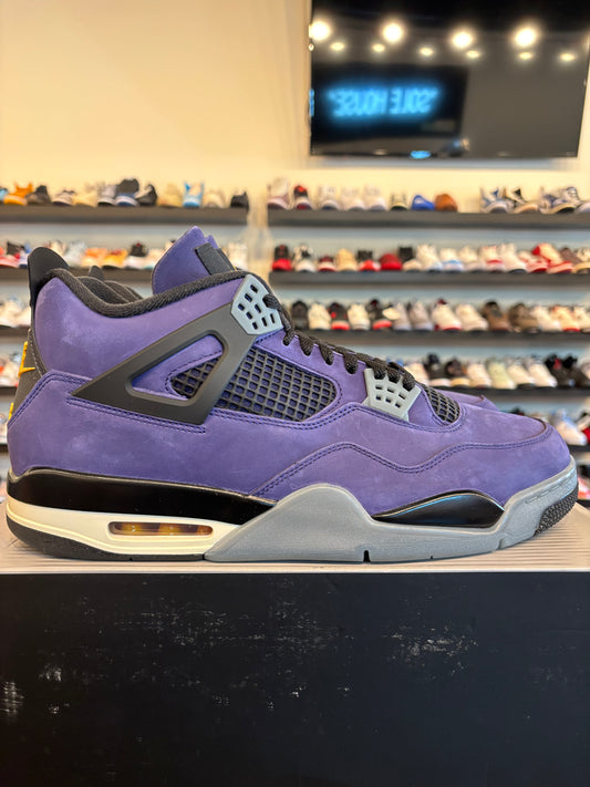Jordan 4 Lakers Size 14 Pre-Owned