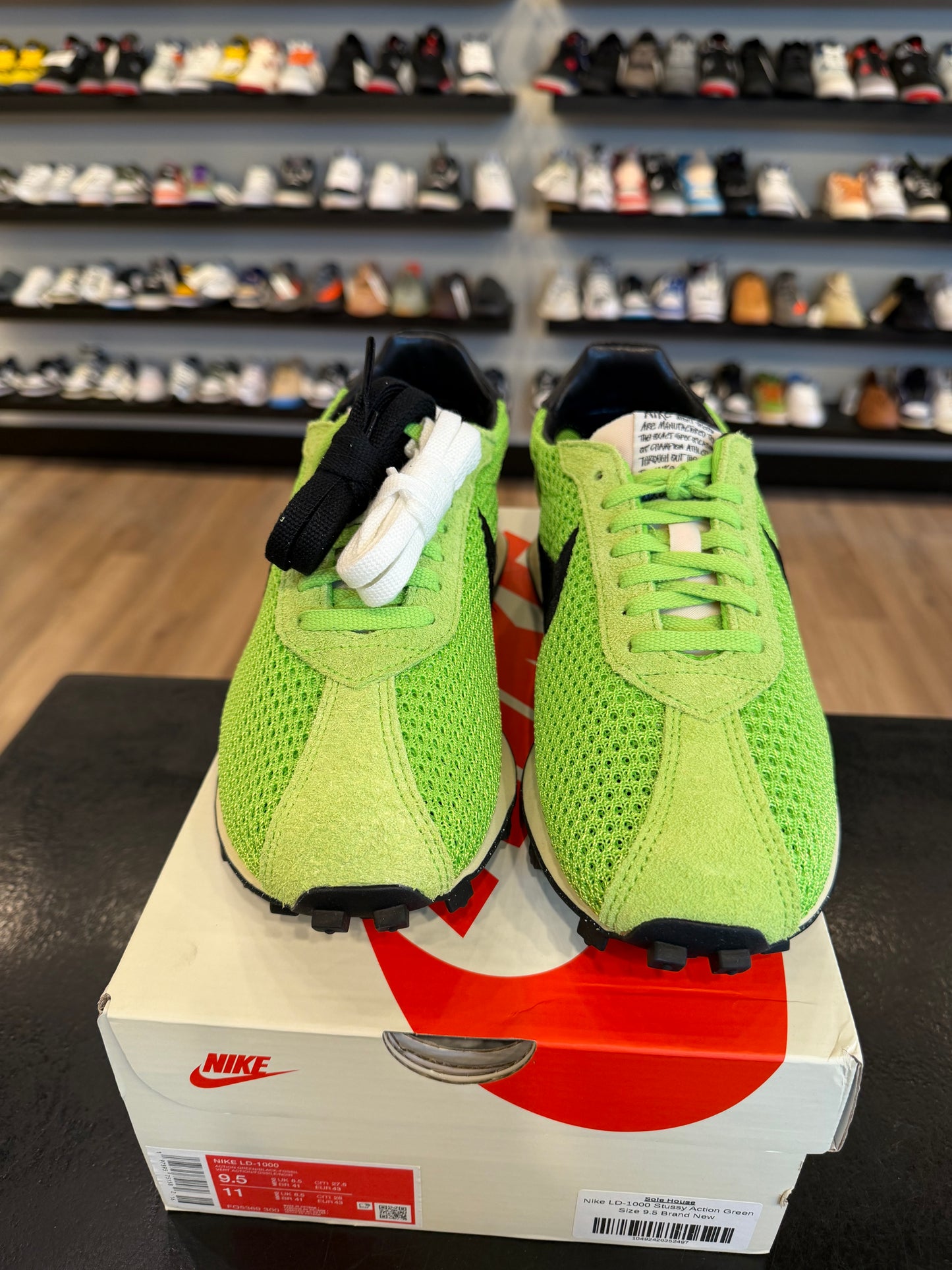 Nike LD-1000 Stussy Action Green Size 9.5 Brand New