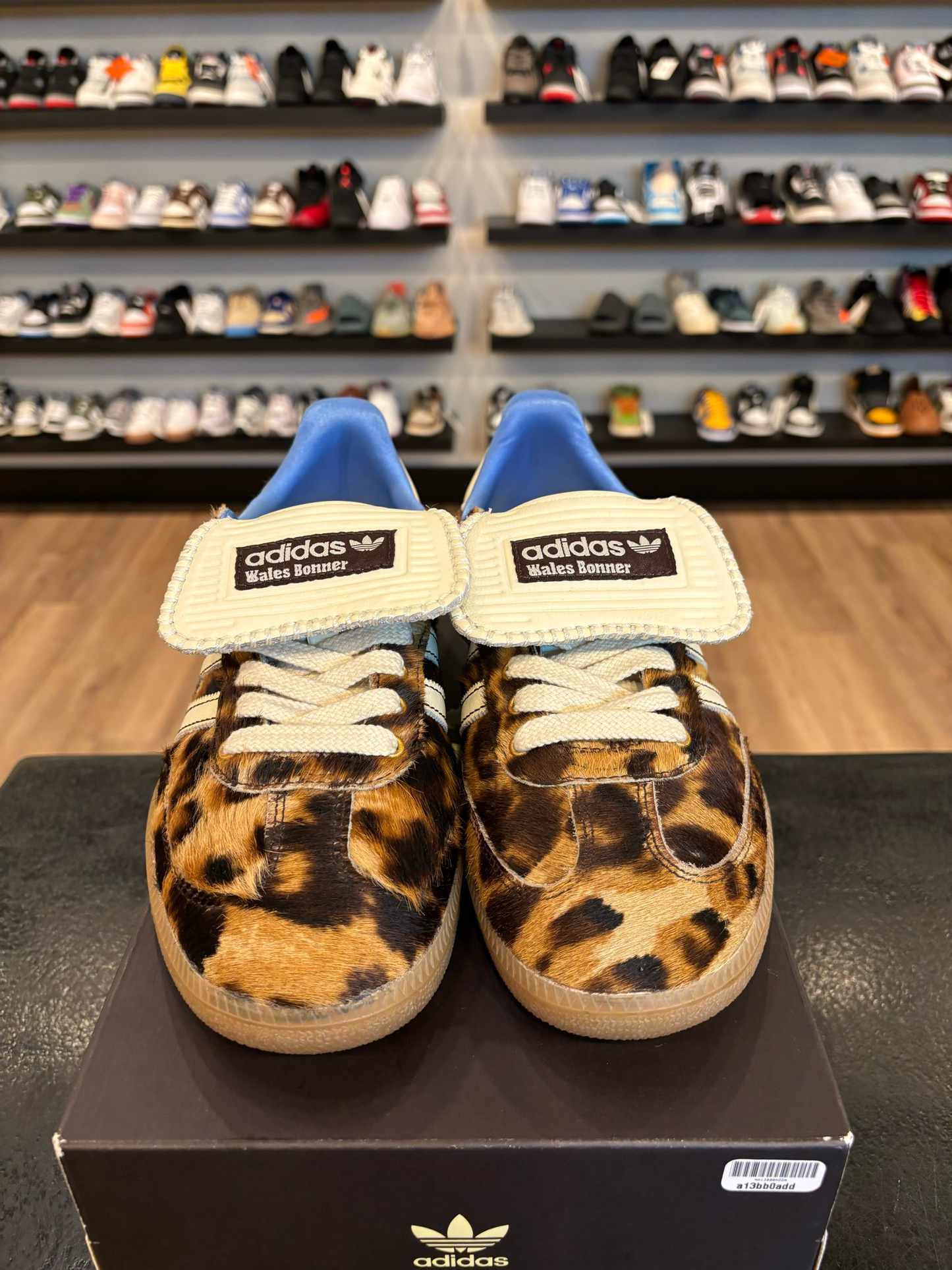 Adidas Wales Bonner Samba Leopard Size 9.5 Pre-Owned