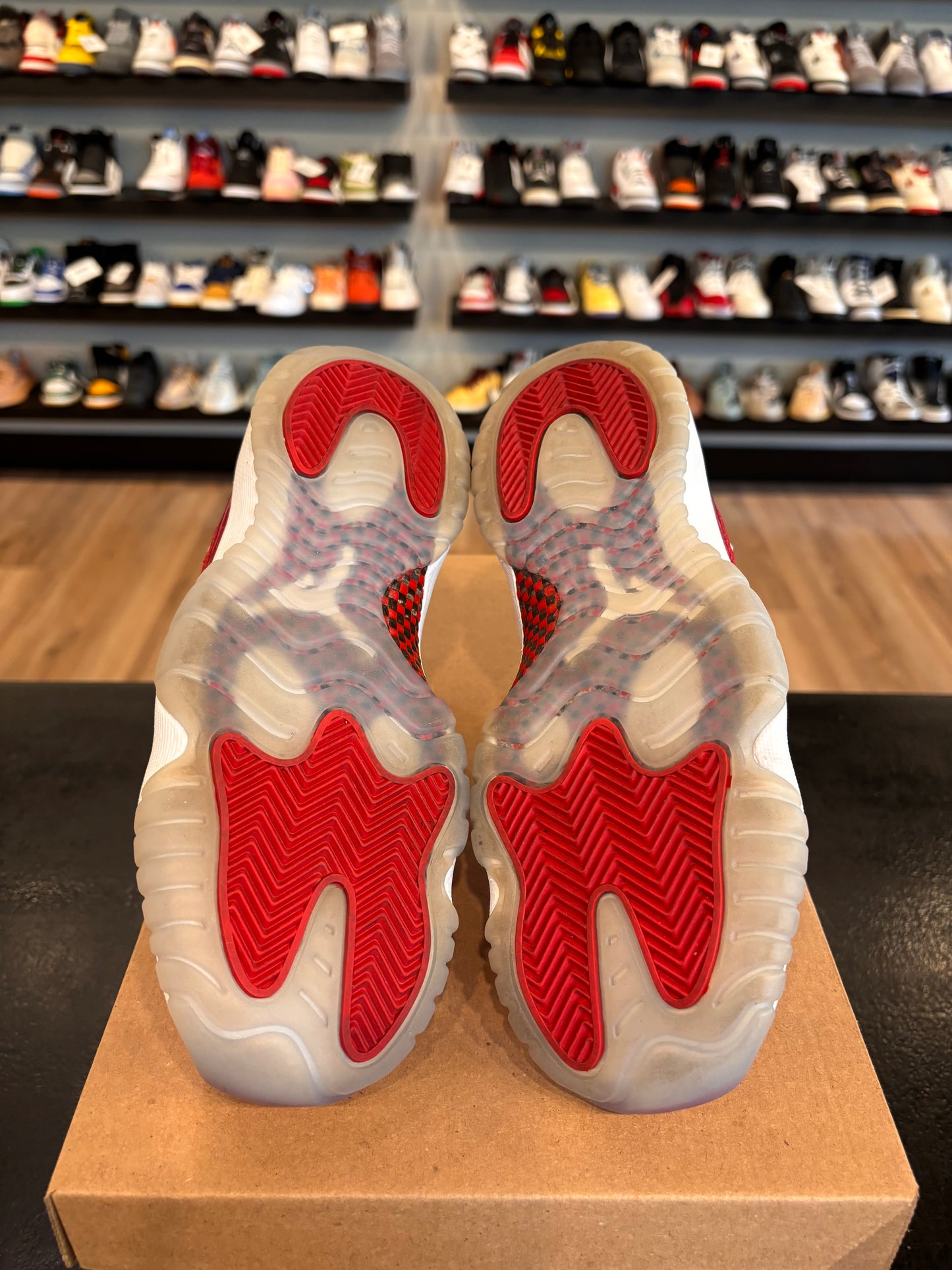 Jordan 11 Cherry Size 5Y (6.5W) Pre-Owned (No Box)