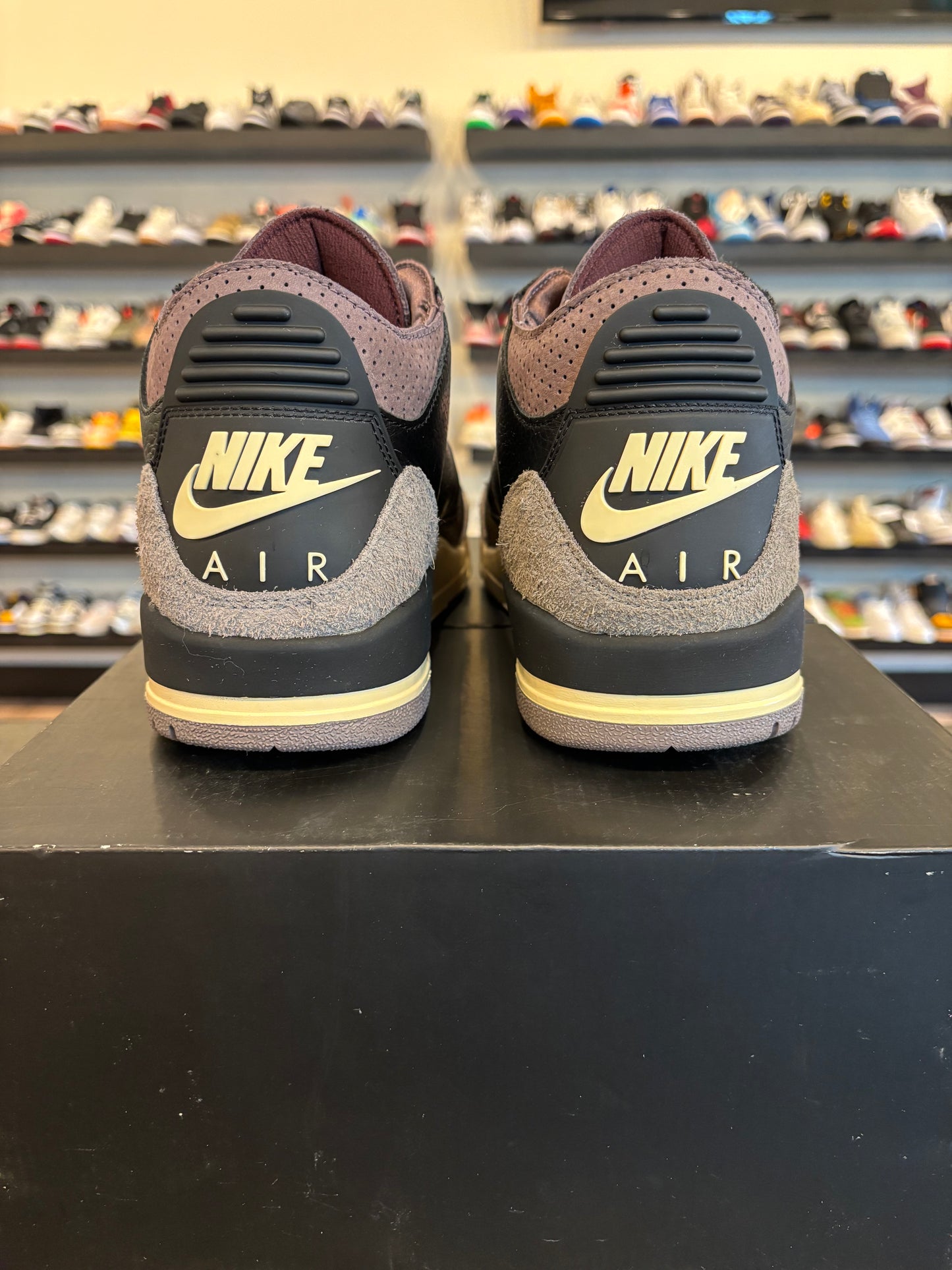 Jordan 3 A Ma Maniere Black Size 10.5 (12W) Pre-Owned