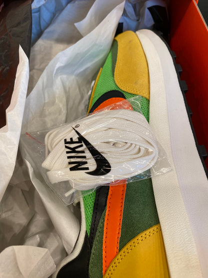Nike Sacai Waffle LD Green Gusto Size 12 Brand New