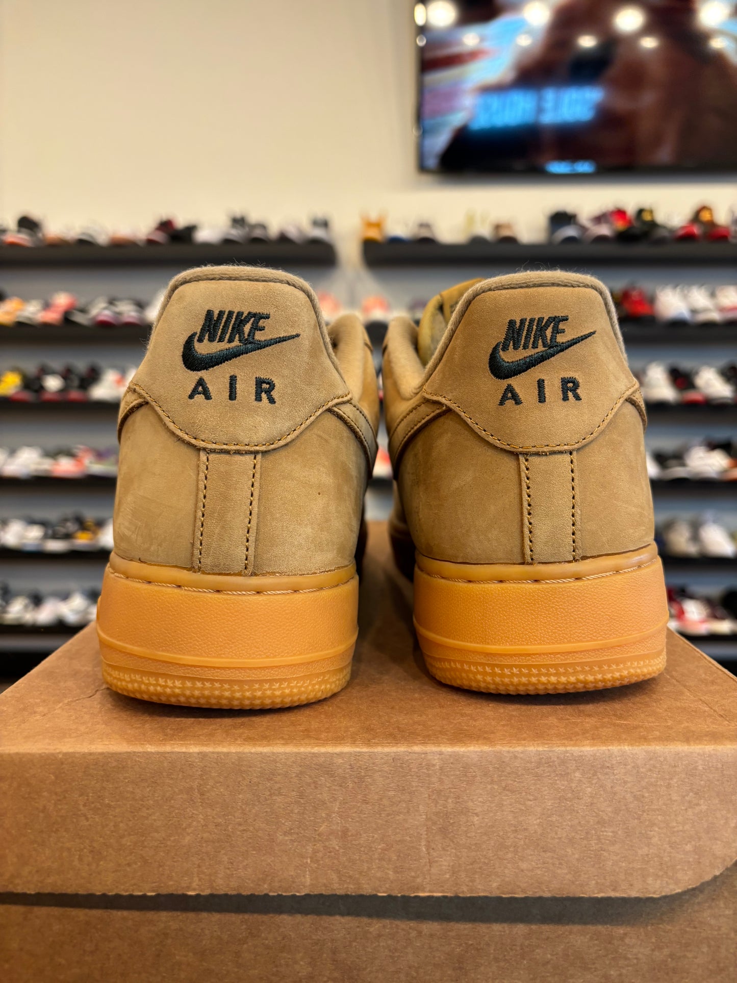 Nike Air Force 1 Low Flax Size 11.5 Pre-Owned (No Box)