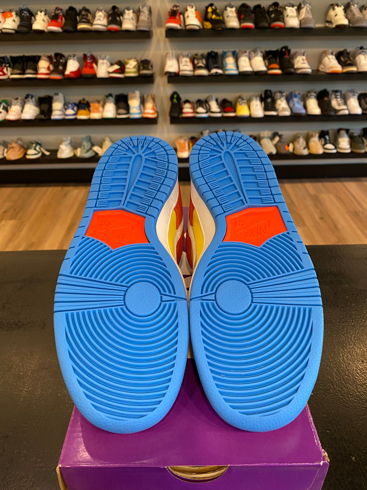 Nike SB Dunk Low Bart Simpson Size 7 Brand New