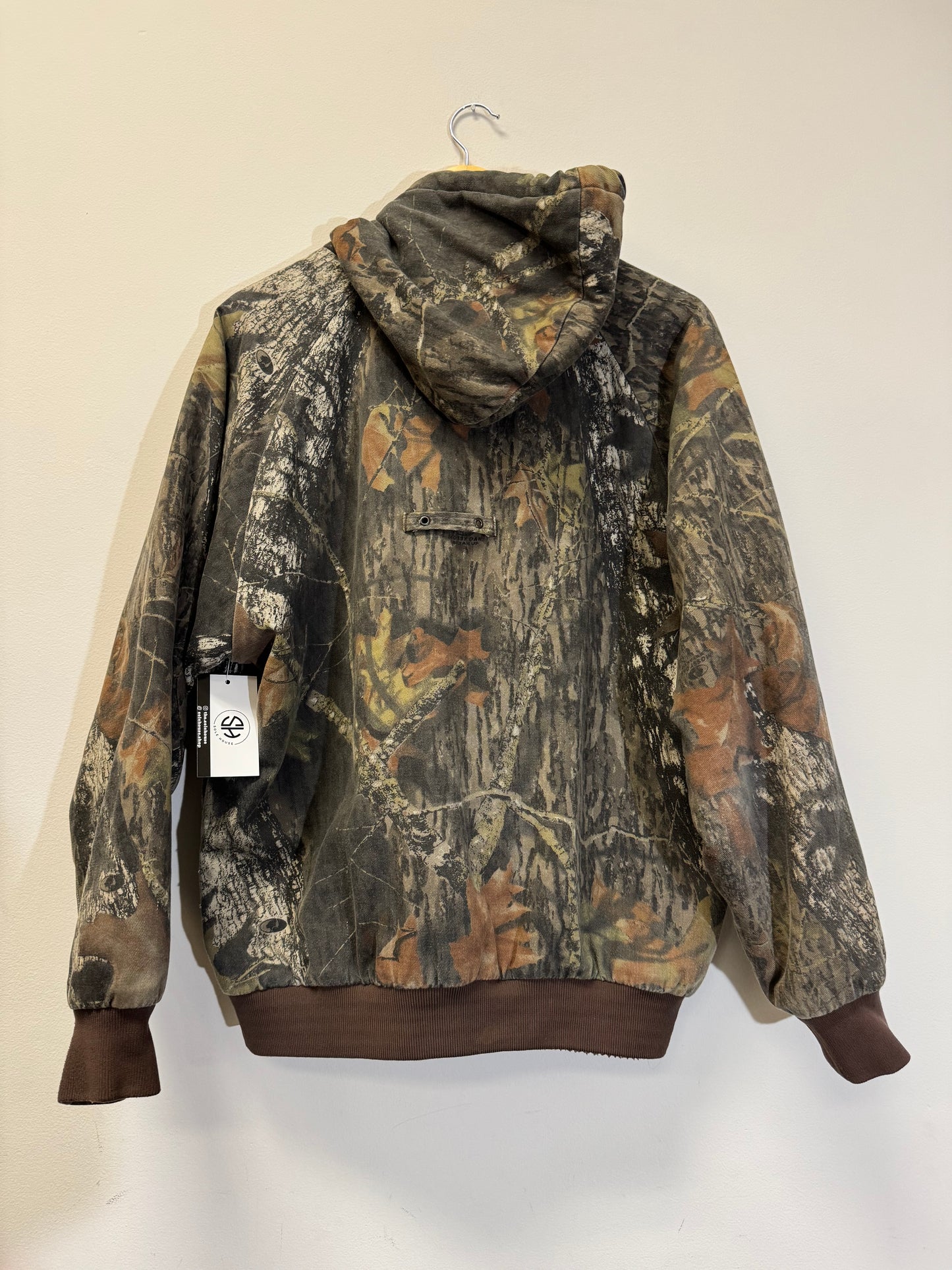 Mossy Oak Camo Jacket Size Medium Vintage