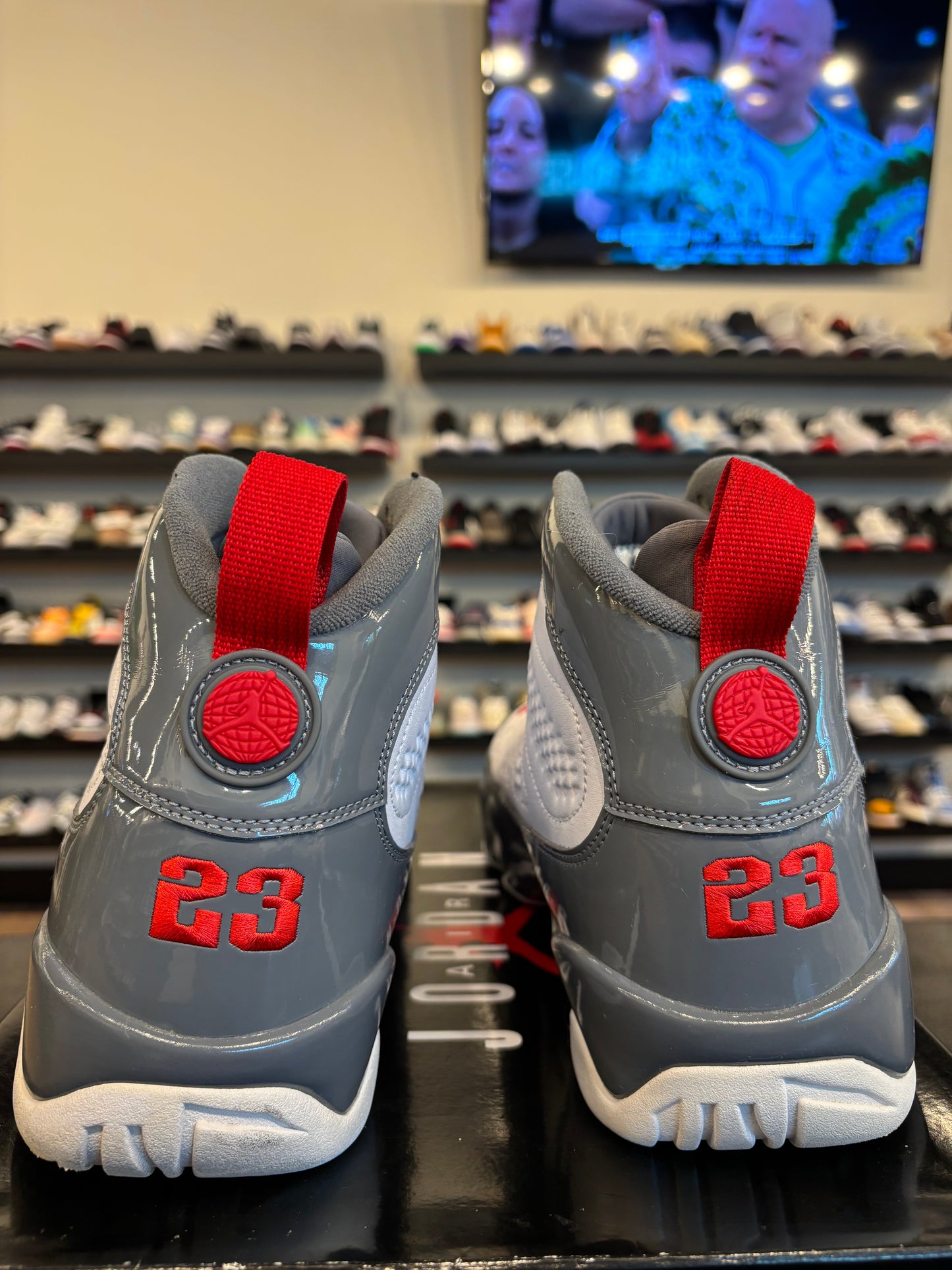 Jordan 9 Fire Red Size 12 Pre-Owned
