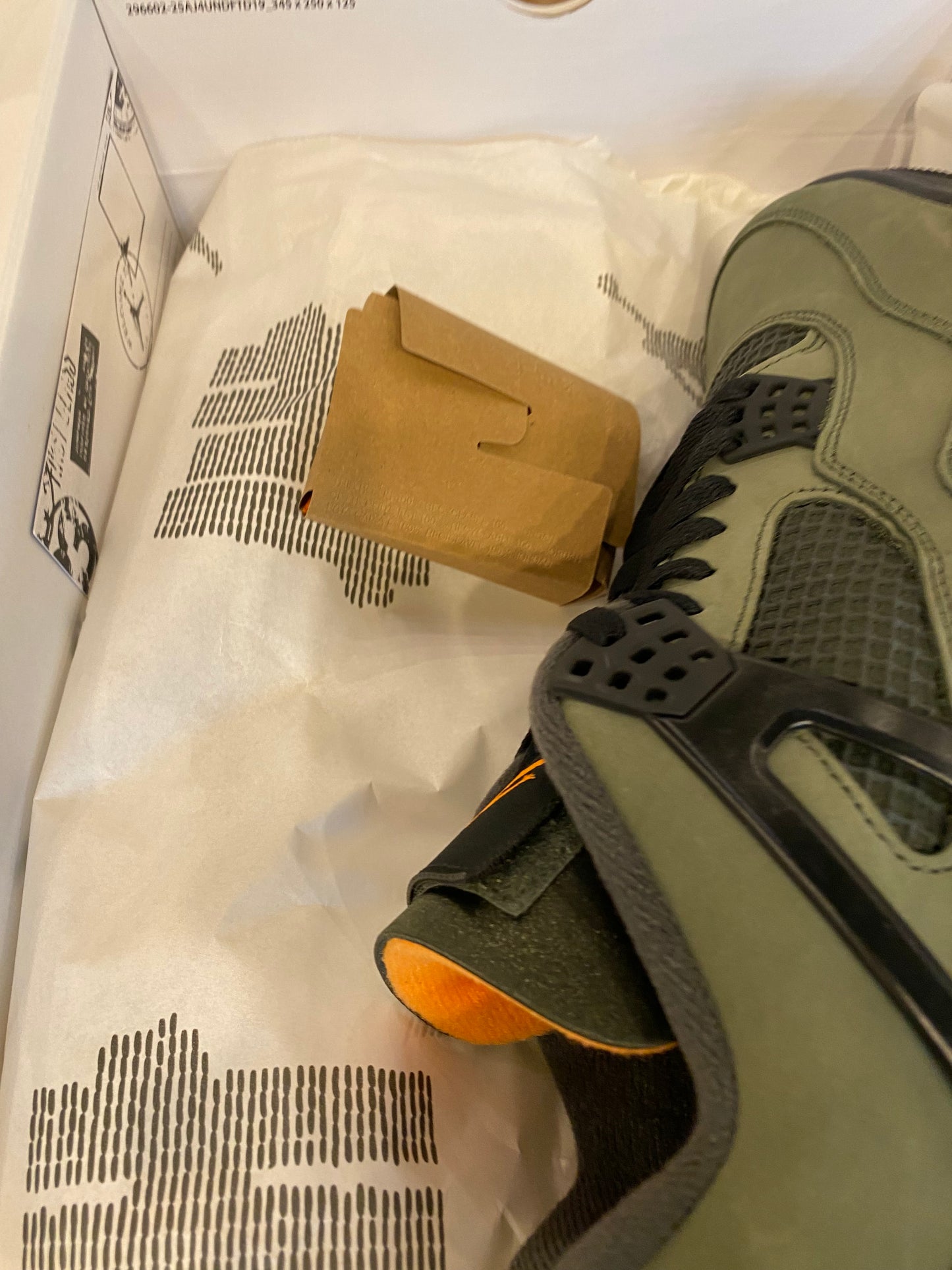 Jordan 4 Undefeated 2025 Size 10.5 Brand New