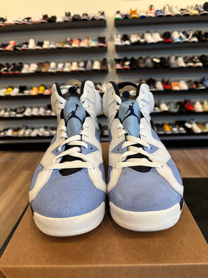 Jordan 6 UNC Size 11.5 Pre-Owned (No Box)