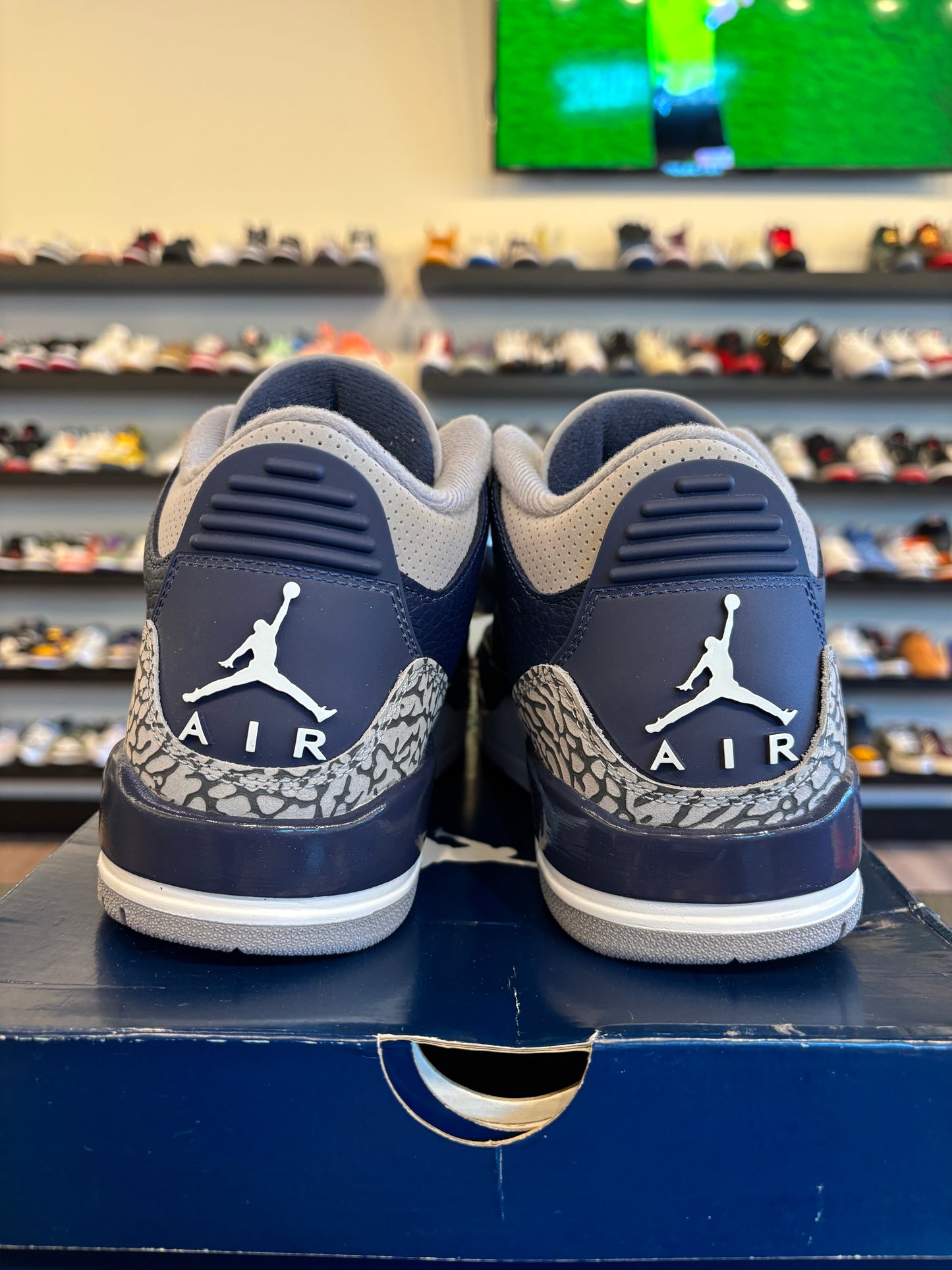 Jordan 3 Georgetown Size 7.5 (9W) Brand New