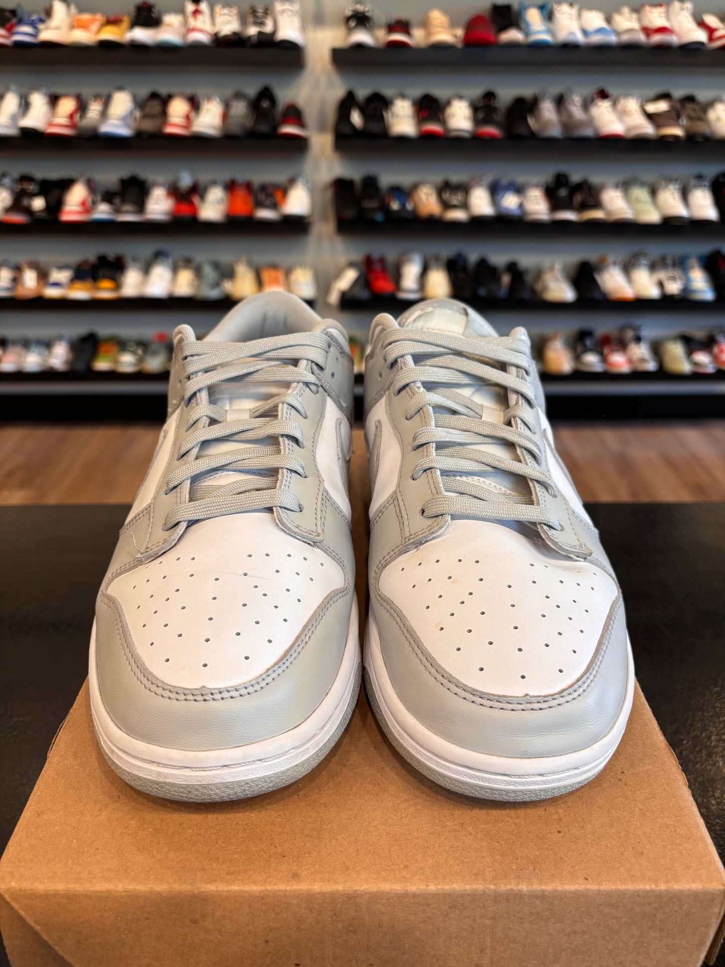 Nike Dunk Low Grey Fog Size 12 Pre-Owned (No Box)