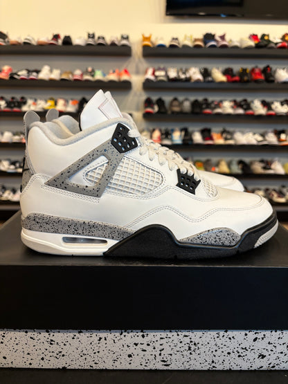 Jordan 4 White Cement 2025 Size 9.5 Pre-Owned