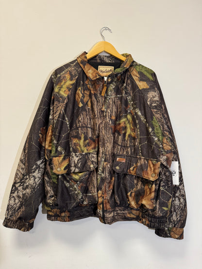 Camo Jacket Woolrich Dark Size Large Vintage