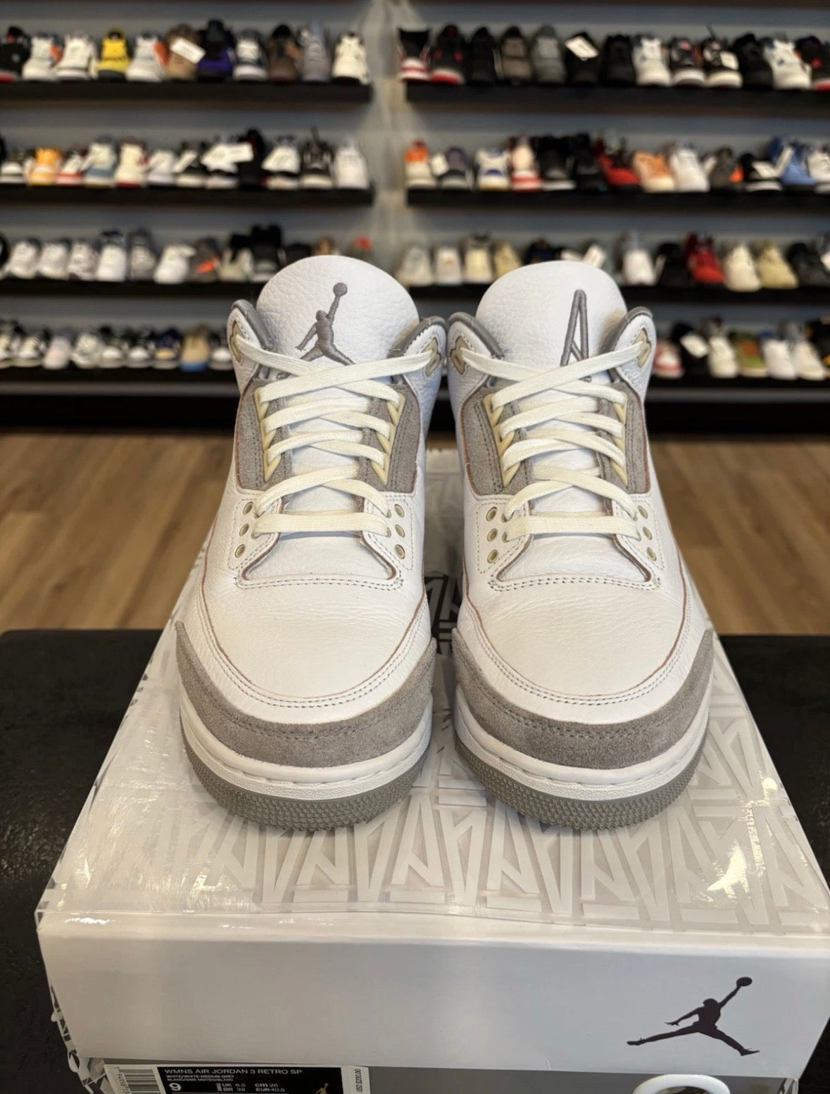 Jordan 3 A Ma Maniere White Size 7.5 (9W) Pre-Owned