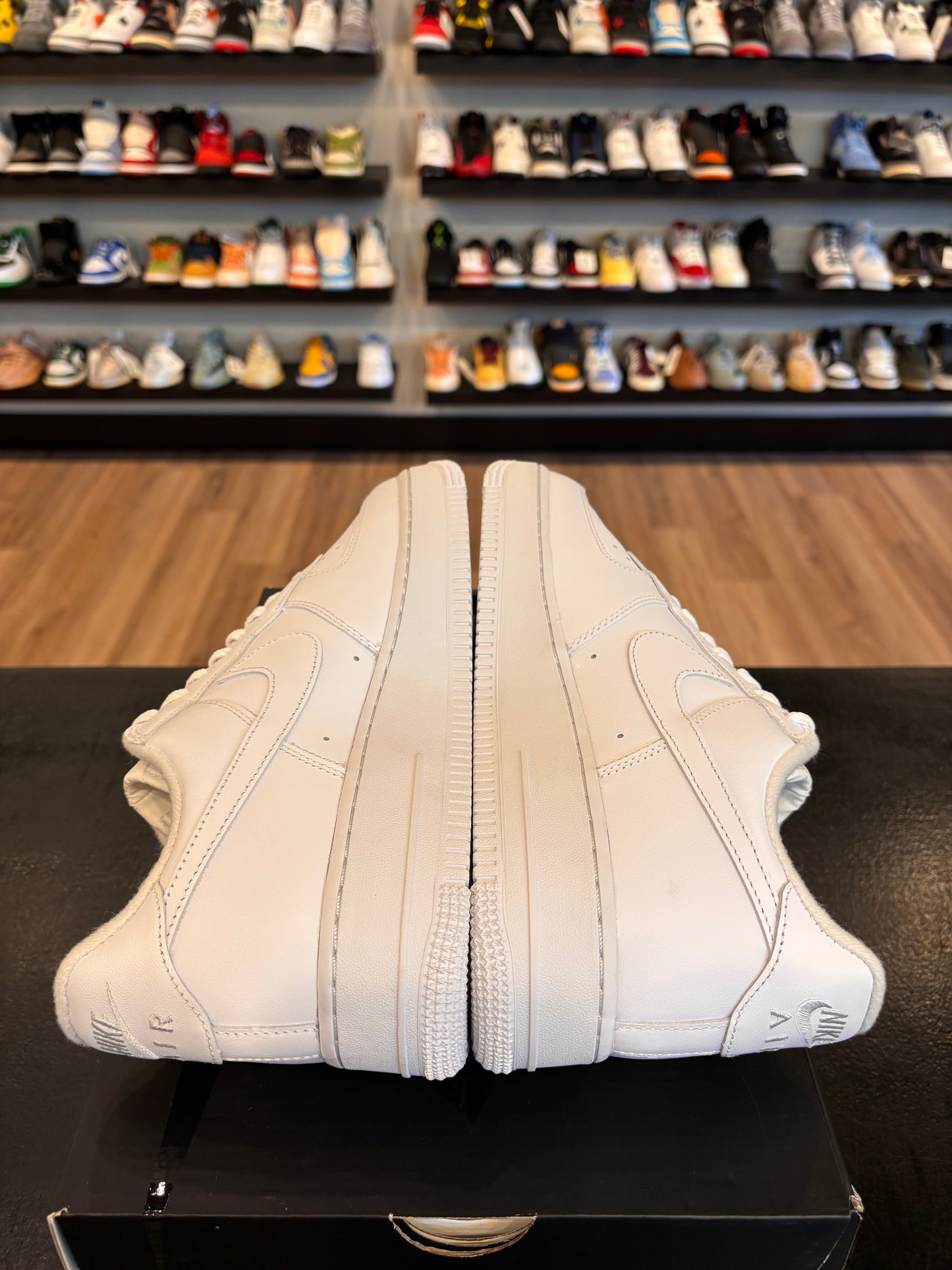 Nike Air Force 1 Low Supreme Triple White Size 9.5 Brand New