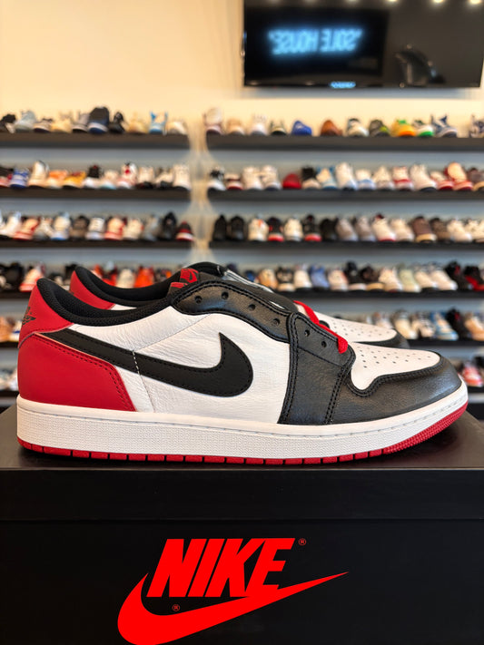 Jordan 1 Low Black Toe Size 11 Brand New