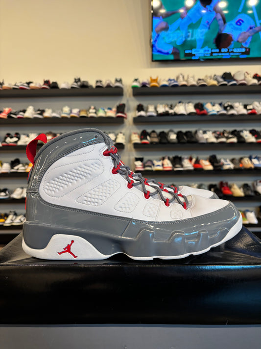 Jordan 9 Fire Red Size 12 Pre-Owned