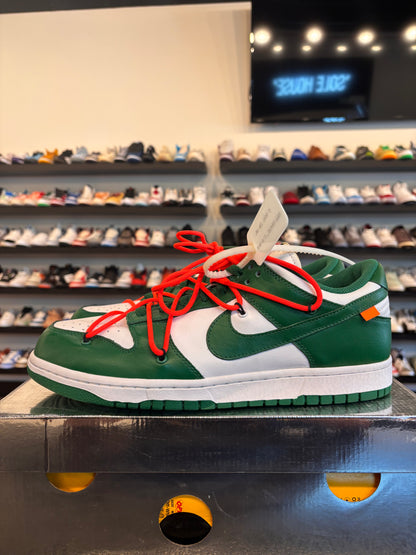 Nike Off-White Dunk Low Pine Green Size 11.5 Pre-Owned