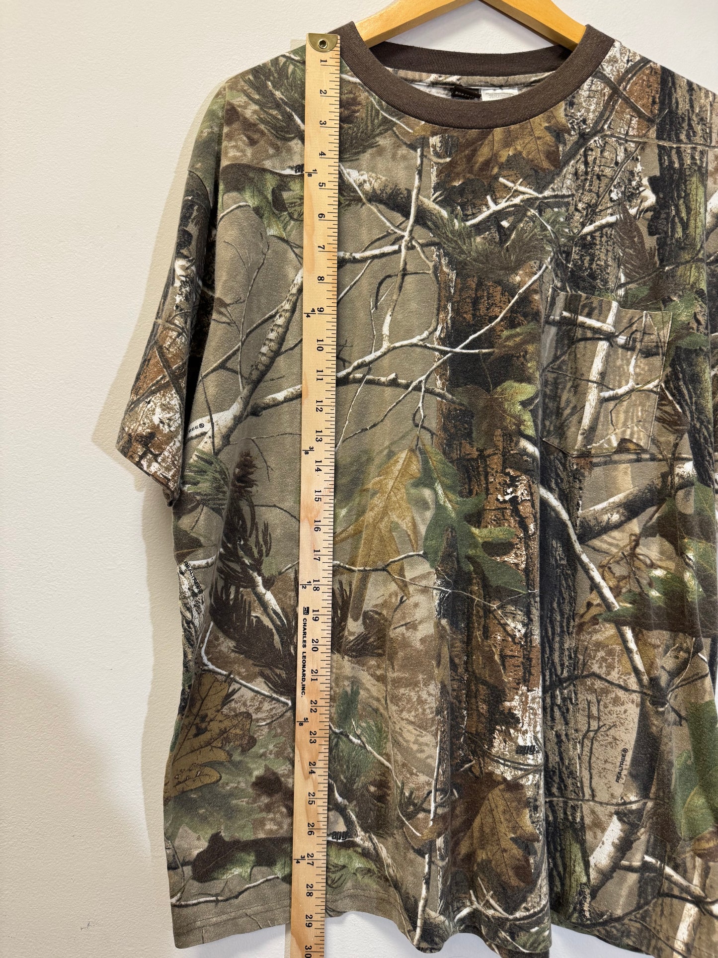 Ranger Camo Pocket Tee Size XL Vintage