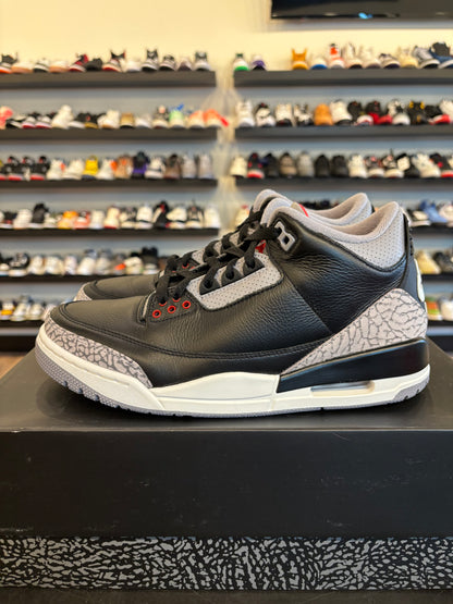 Jordan 3 Black Cement Size 8 Pre-Owned