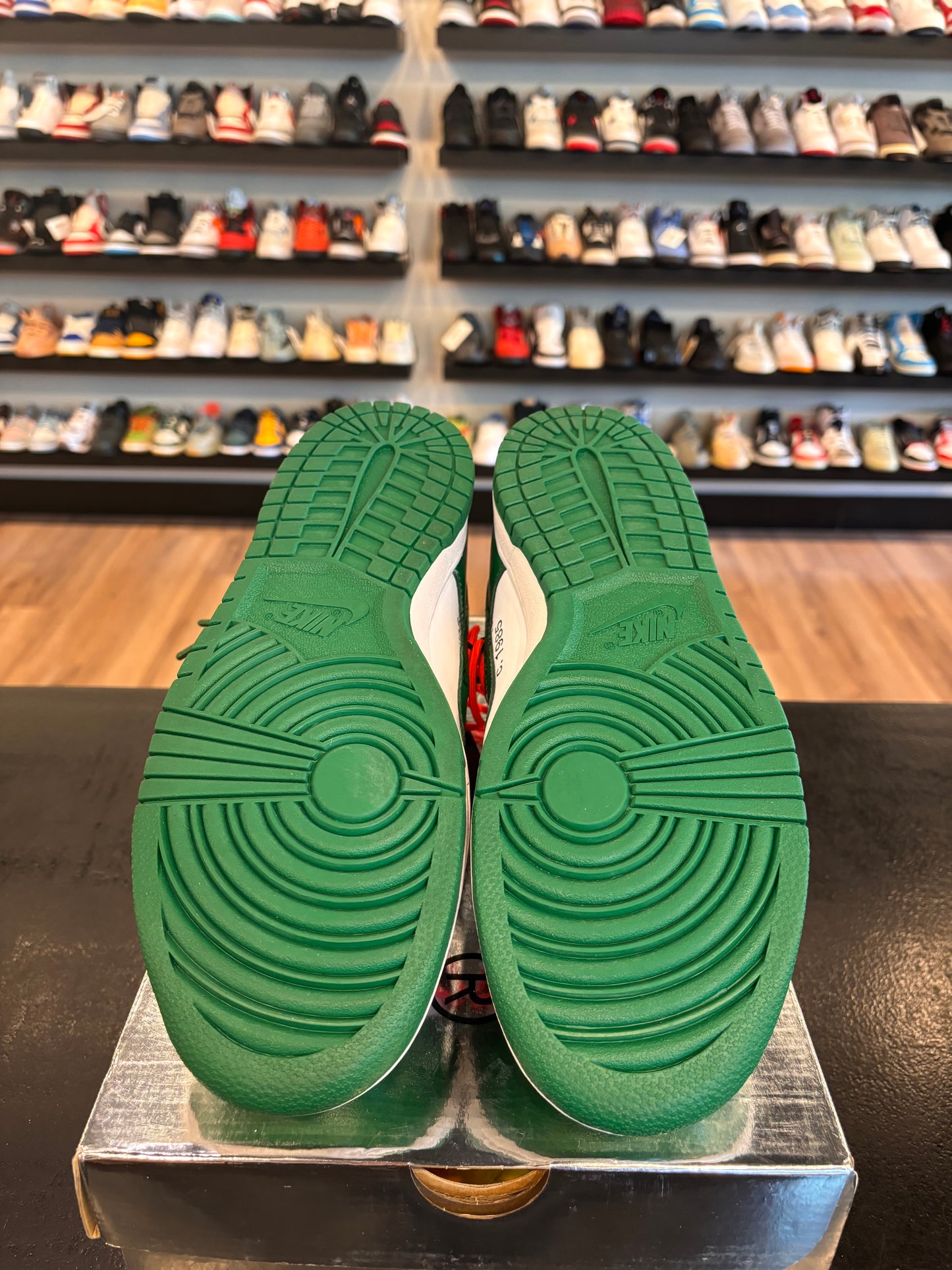 Nike Off-White Dunk Low Pine Green Size 11.5 Pre-Owned
