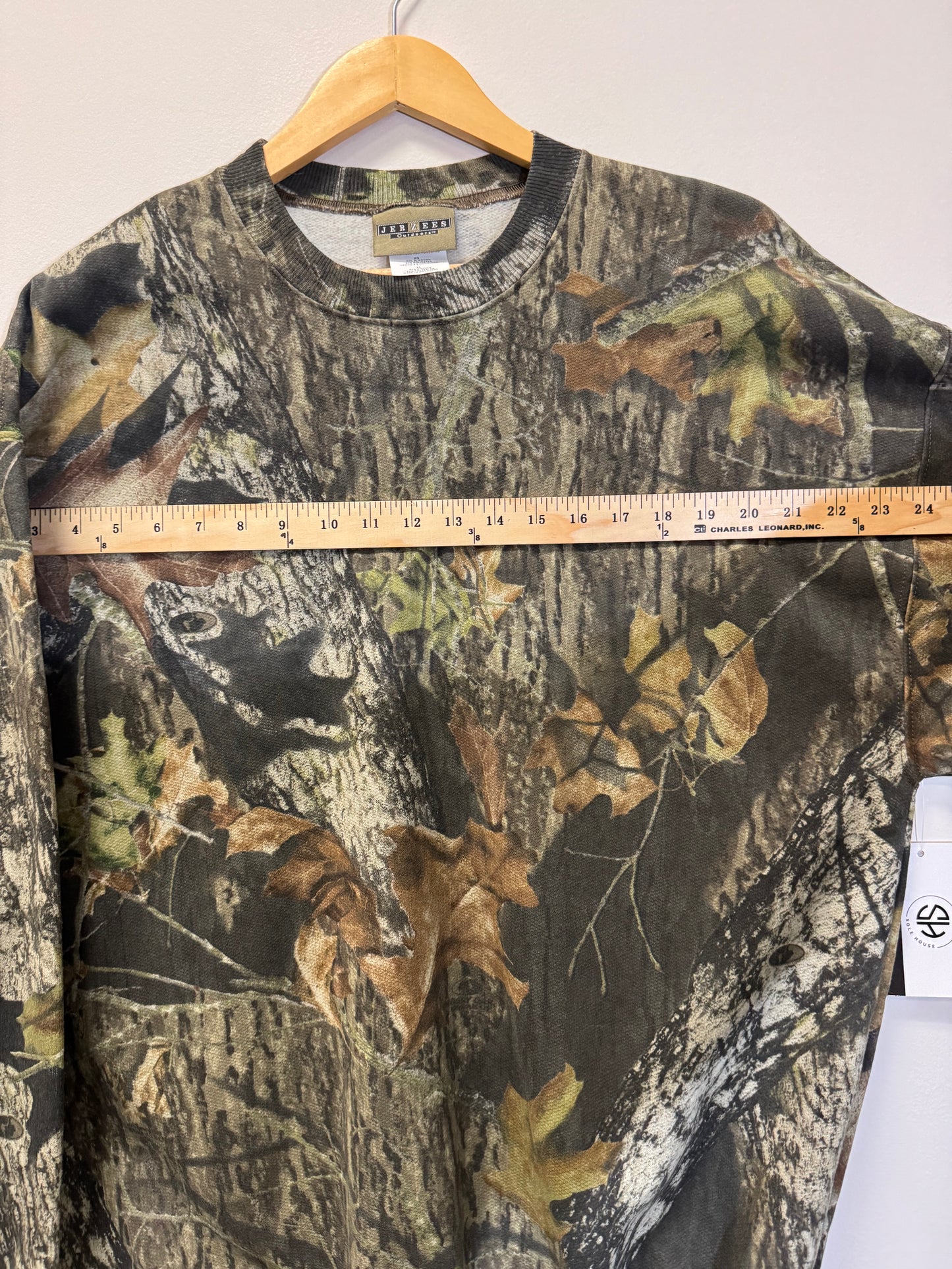 Camo Jerzees Crewneck Size XL Vintage
