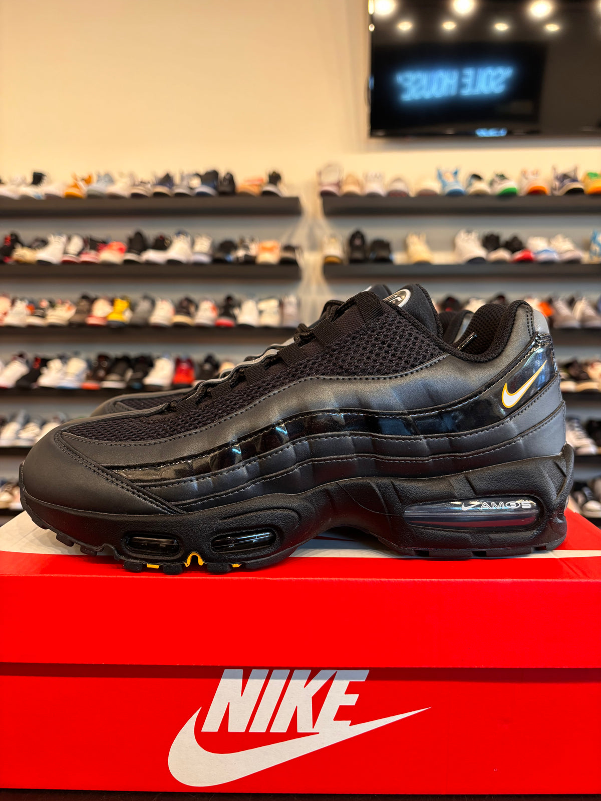 Nike Air Max 95 Big Bubble Total 90 Black Size 10 Brand New