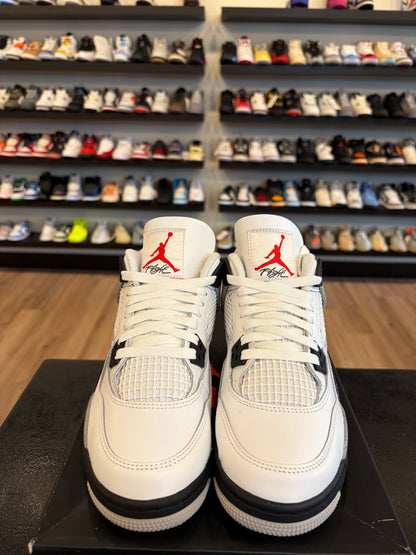 Jordan 4 White Cement 2025 Size 7Y (8.5W) Pre-Owned
