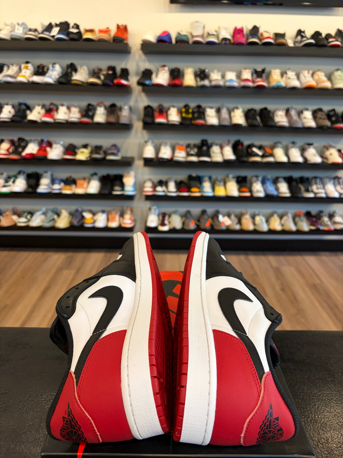 Jordan 1 Low Black Toe Size 10.5 Brand New