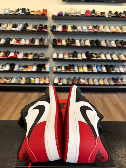 Jordan 1 Low Black Toe Size 10.5 Brand New