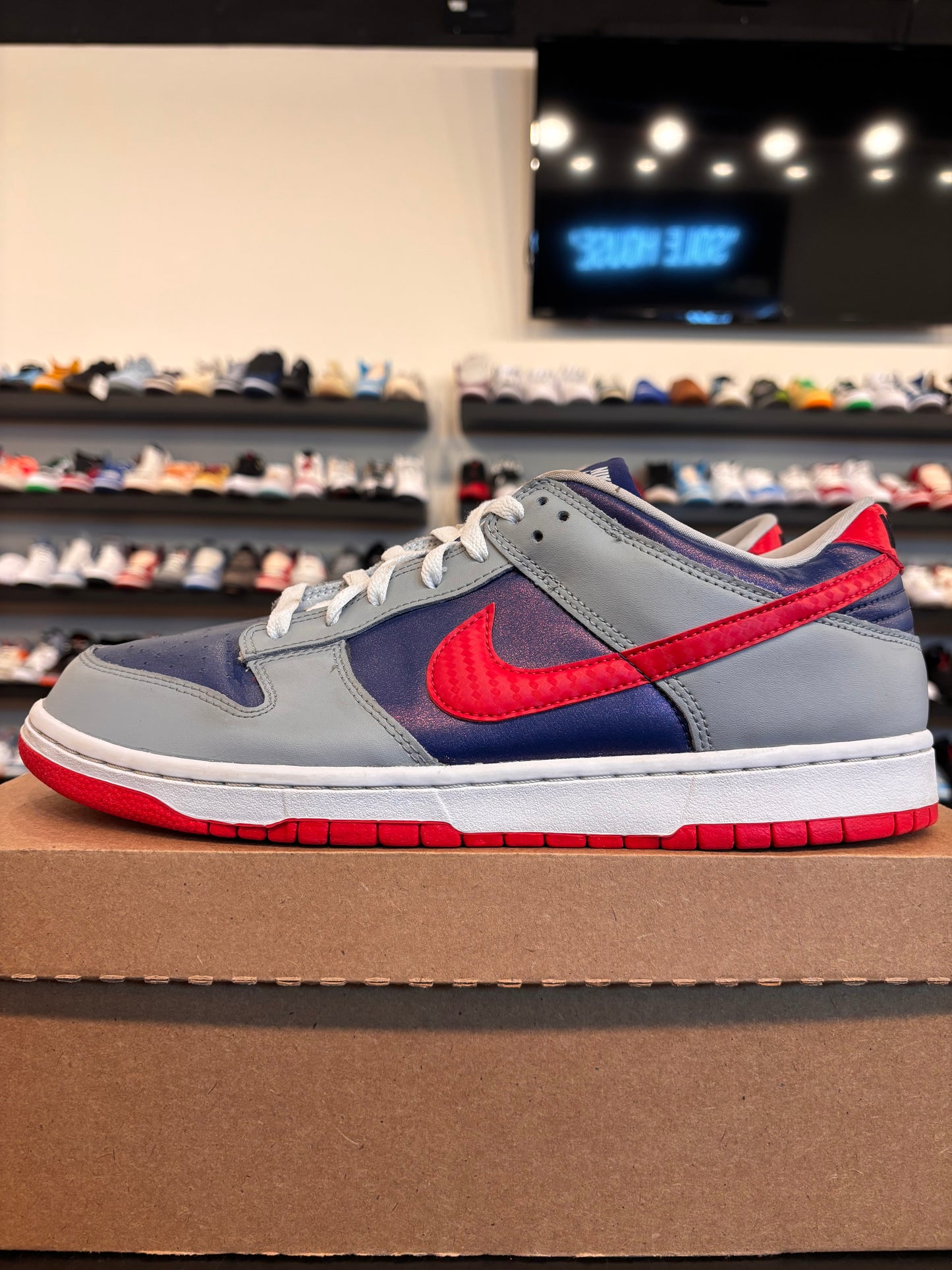 Nike Dunk Low Samba Size 12 Pre-Owned (No Box)